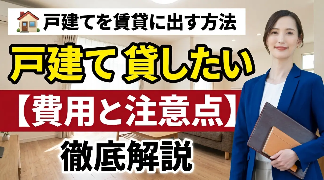 戸建て貸したい